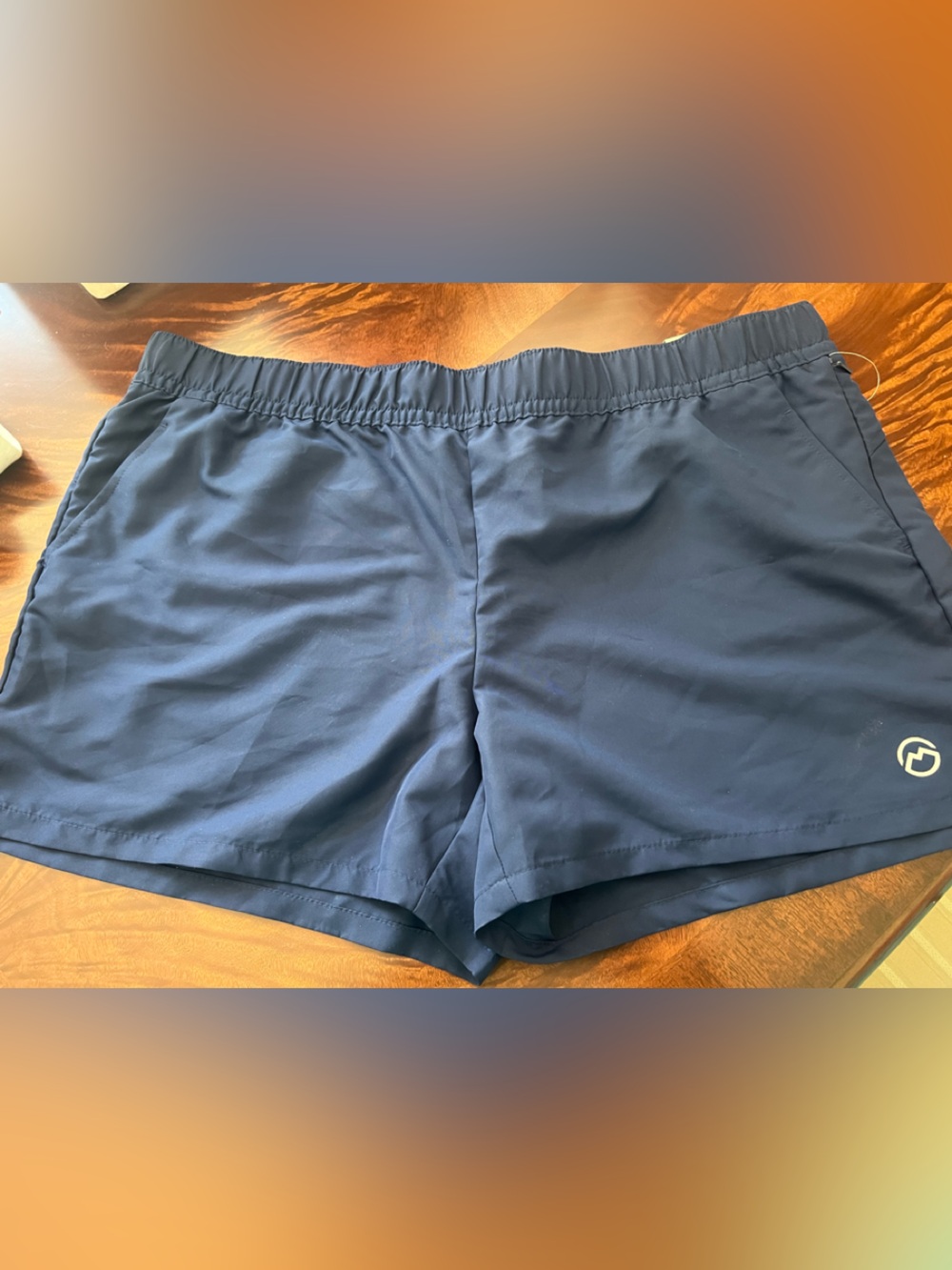 Magellan Outdoors Navy Elastic Shorts NWT Size XXL